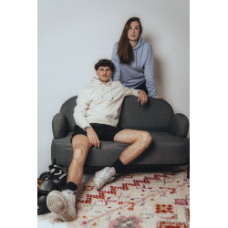 Sweatshirt à capuche unisexe