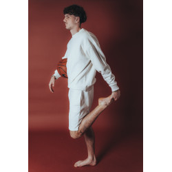 Sweat col rond oversized unisexe